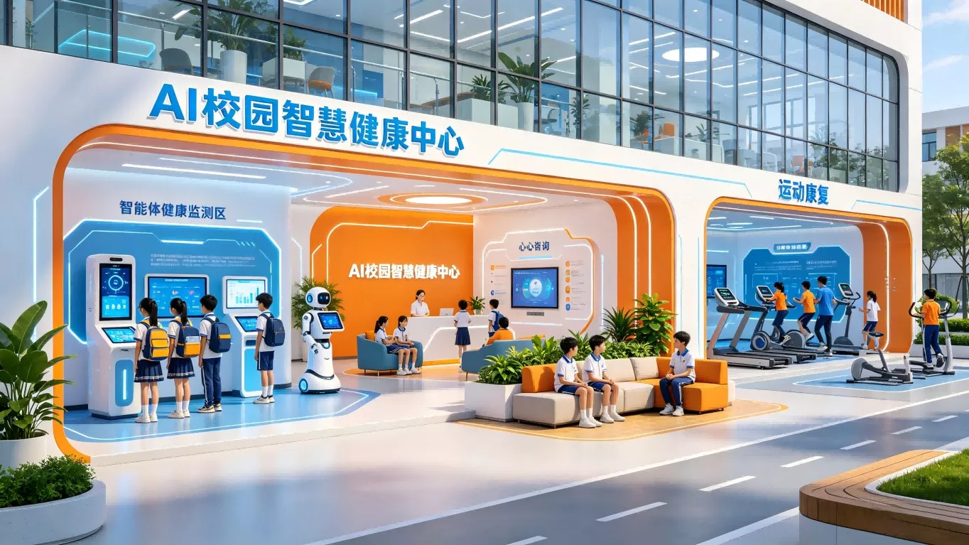 AI健康校园：大中小学+青少年体适能中心