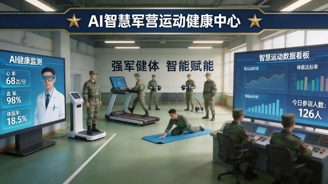 AI智慧军营运动健康中心